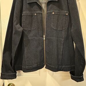 Real Clothes Black Denim Jacket